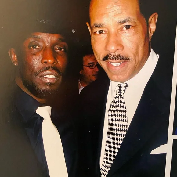 Collector Item: HBO series The Wire Tennis shoes worn by Michael K Williams/Omar Michael K. Williams showed Omar on  main image 4